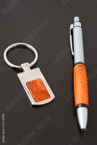 Pen and keychain