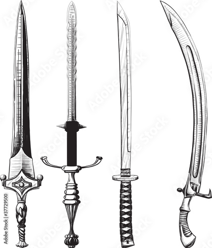 Different set of swords