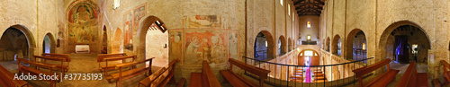 Abbazia di Santa Maria a Piè di Chienti, interno a 360° photo