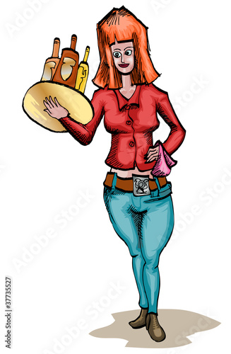 Bartender girl