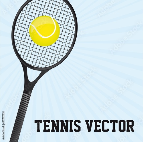 tennis vector