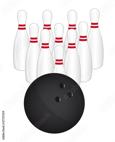 bowling vector