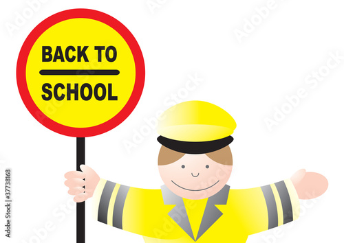 lollipop lady back to school