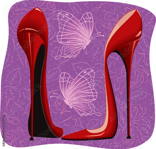 Killer high heels red shoes
