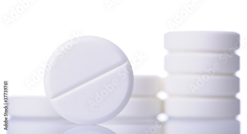 White pills