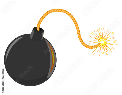 Isolated black boom