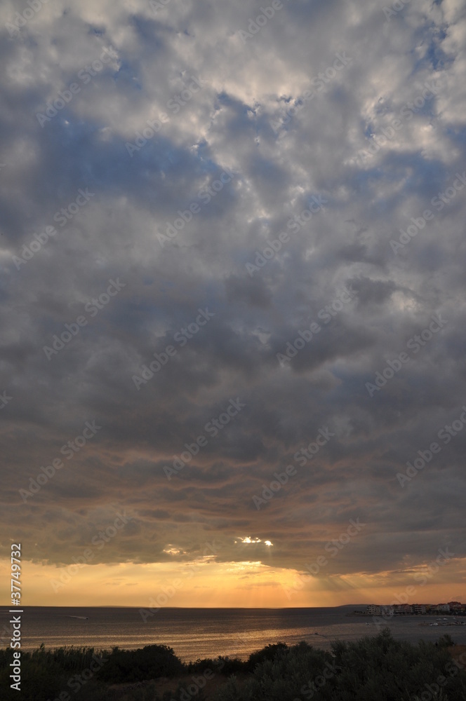 Abend am Meer