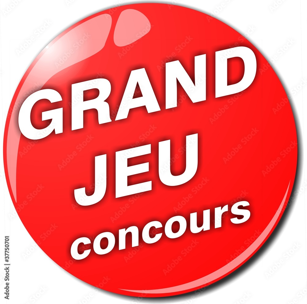 bouton grand jeu concours
