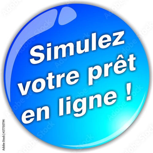bouton simulez votre prêt en ligne