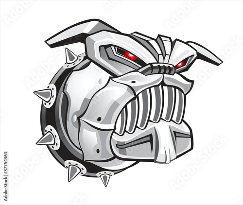 agressive cyber dog