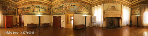 Modena palazzo comunale, sala del fuoco a 360° photo