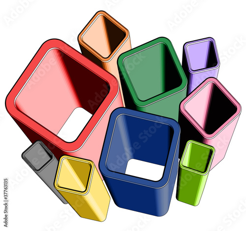 Cubos de colores