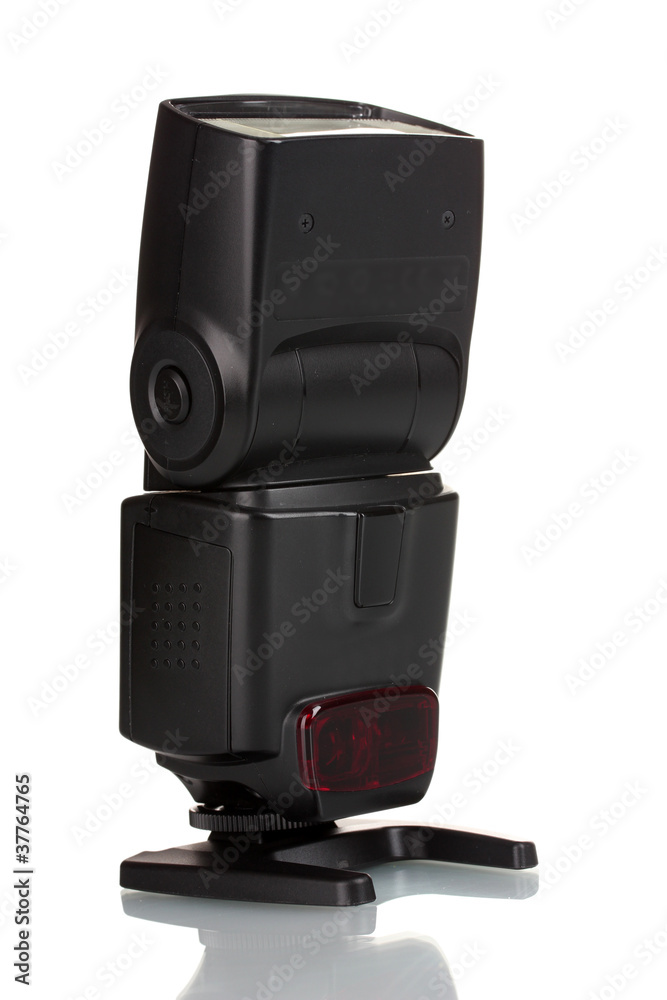 Camera flash isolated on white Camera flash isolated on white