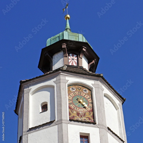 Turm Stadtpfarrkirche St. Martin in WANGEN / Allgäu