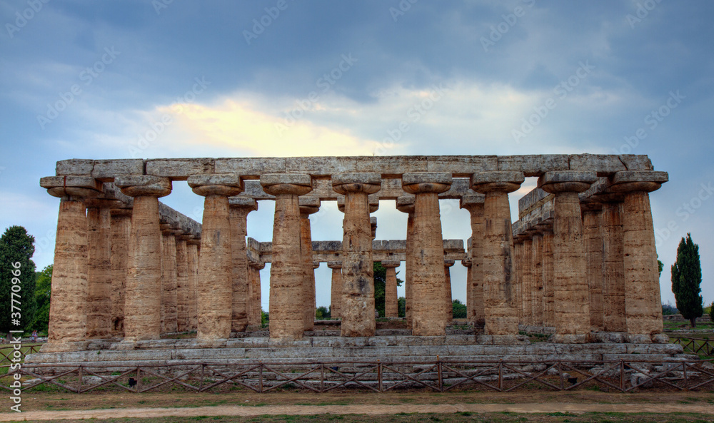 Fototapeta premium Ancient greek Basilica Temple
