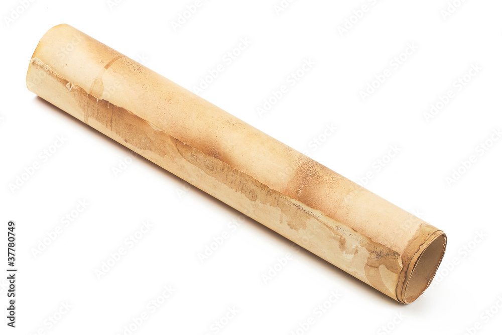 old rolled paper old rolled paper