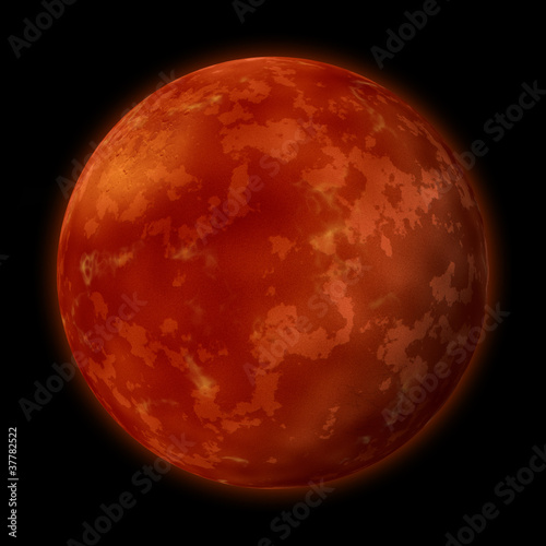 Fototapeta Naklejka Na Ścianę i Meble -  Planet Mars