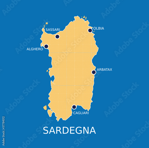 cartina sardegna