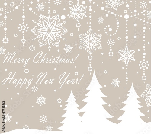 Christmas congratulations card