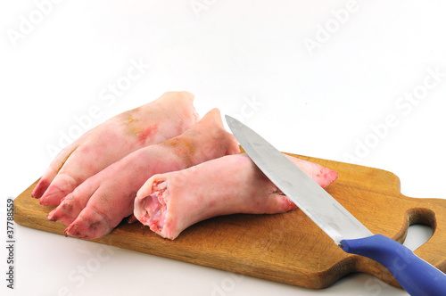 Pork feet in aspic