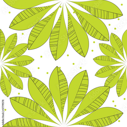 pattern of green