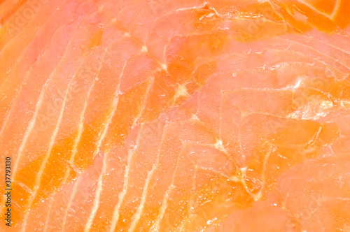 Salmon Filet Close-Up