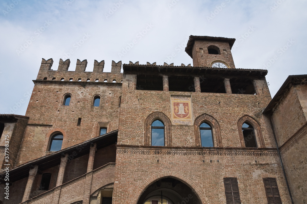 Podestà's Palace. Castell'Arquato. Emilia-Romagna. Italy.