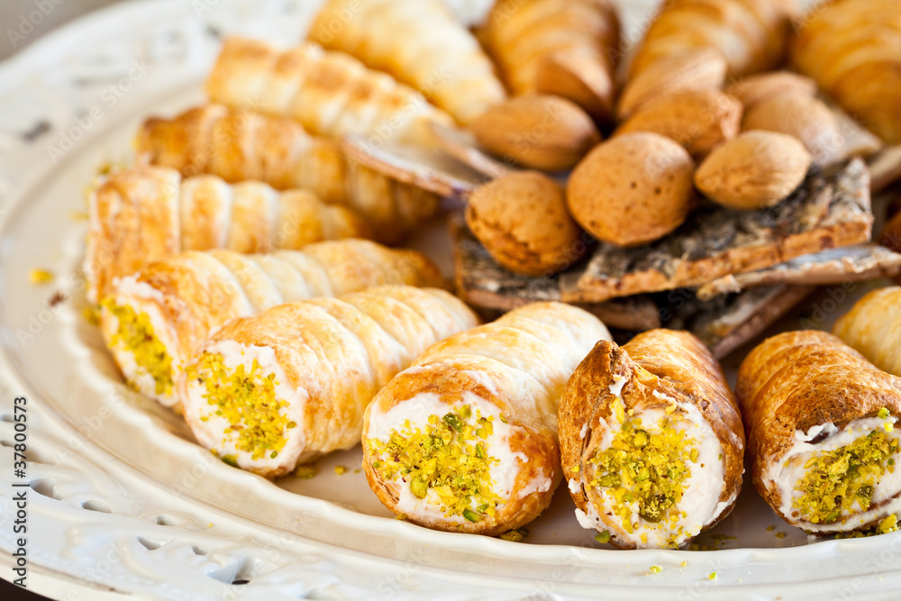 Ham cream rolls Ham cream rolls