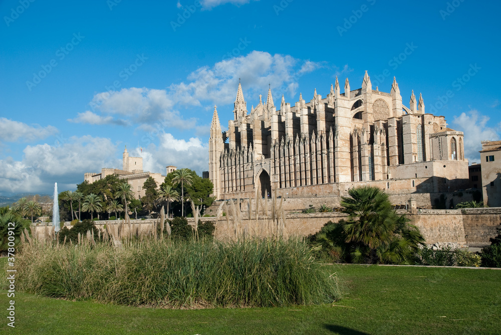 Fototapeta premium Catedral Palma de Mallorca, Islas Baleares