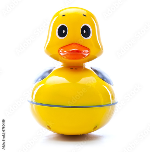 Classic yellow bathroom duck