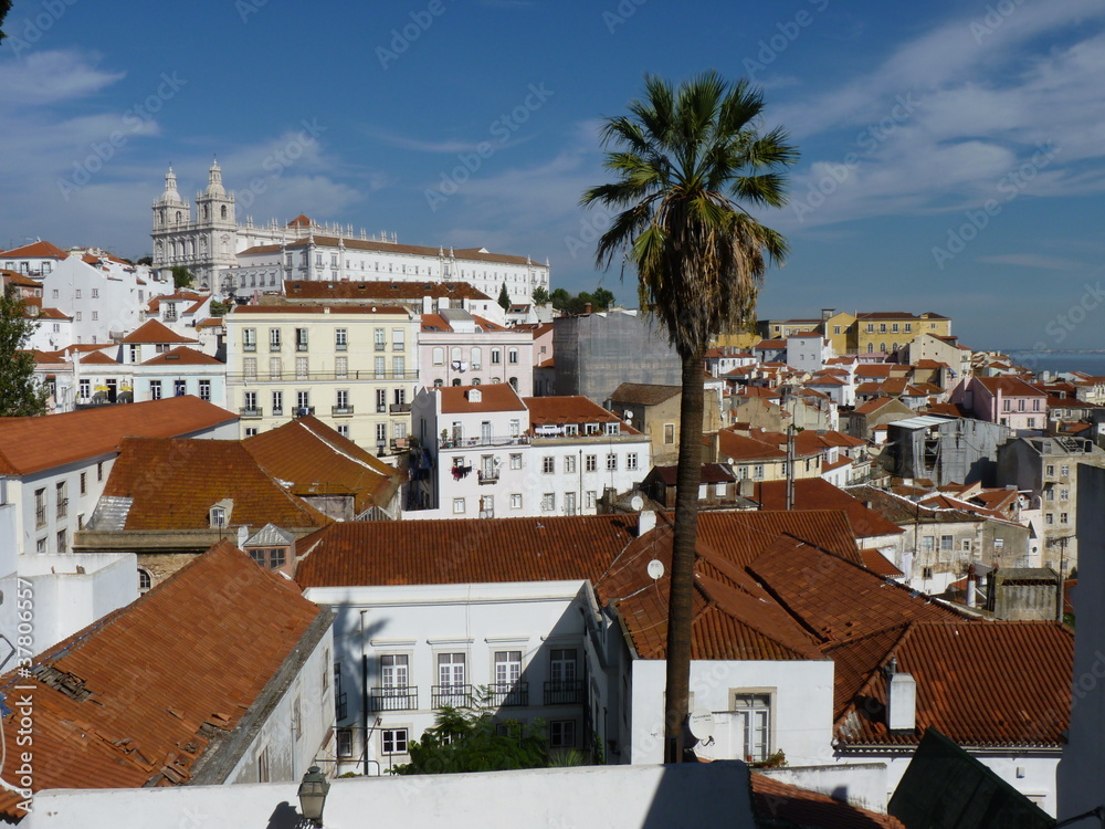 Fototapeta premium Altstadt von Lisboa