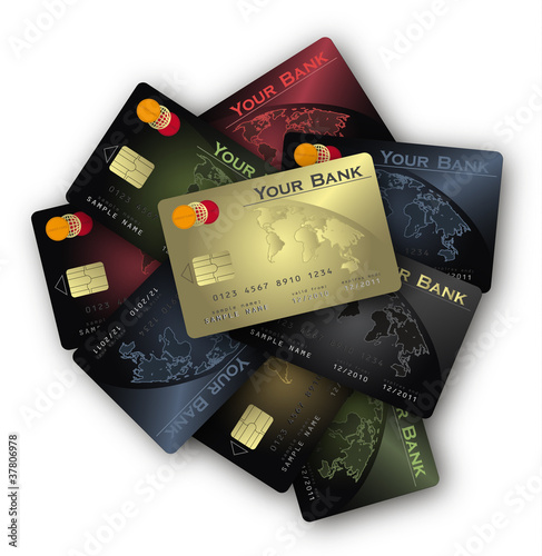 Credit card Colors collection