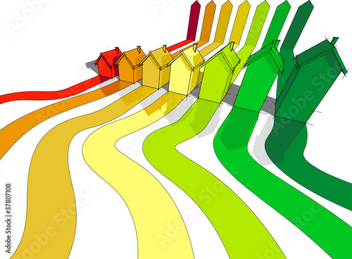 seven houses certified in seven energetic classes