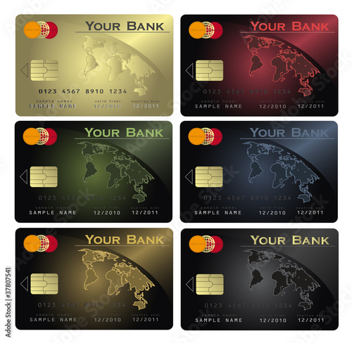 Credit card Colors