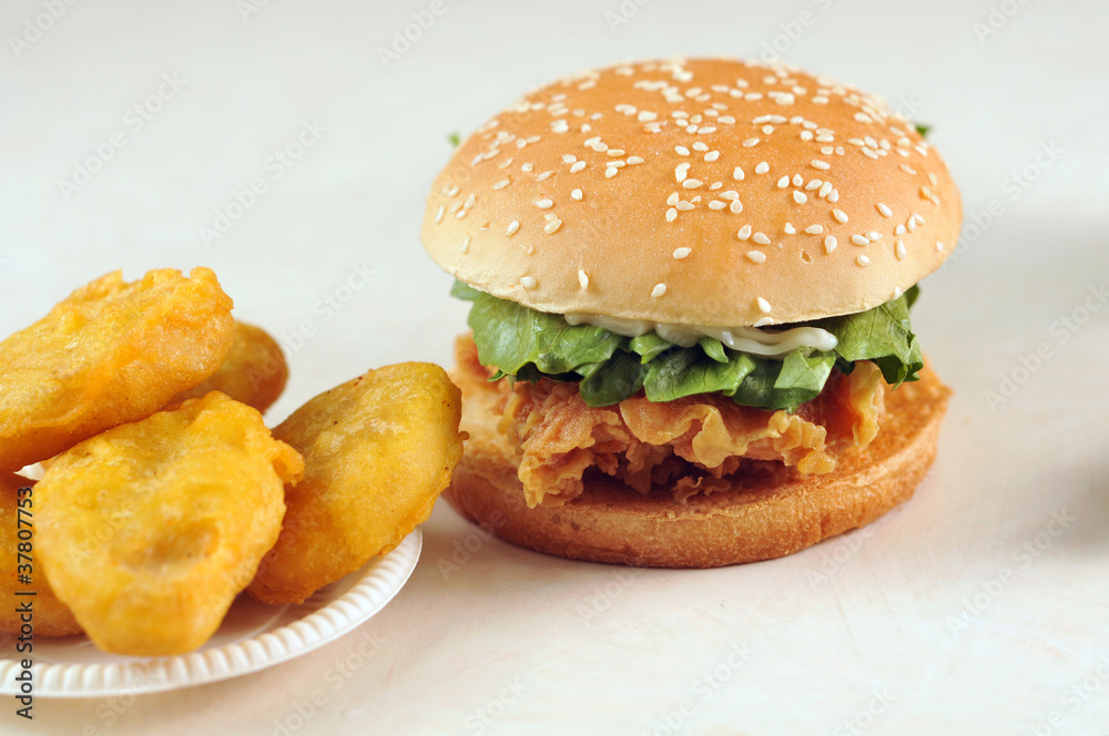 Burger fast-food