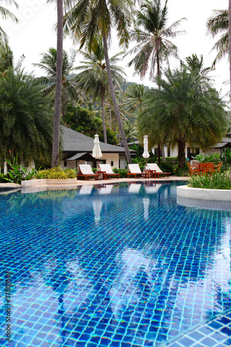 tropical resort in Thailand - travel and tourism image.