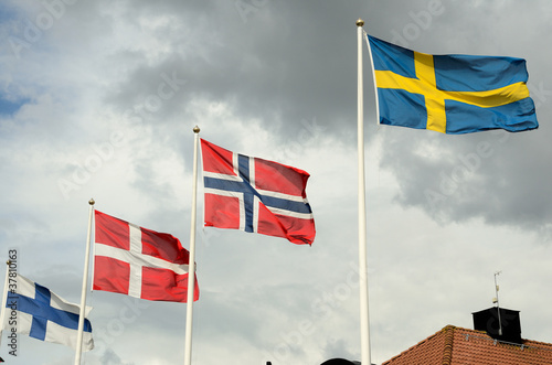 Scandinavian flags
