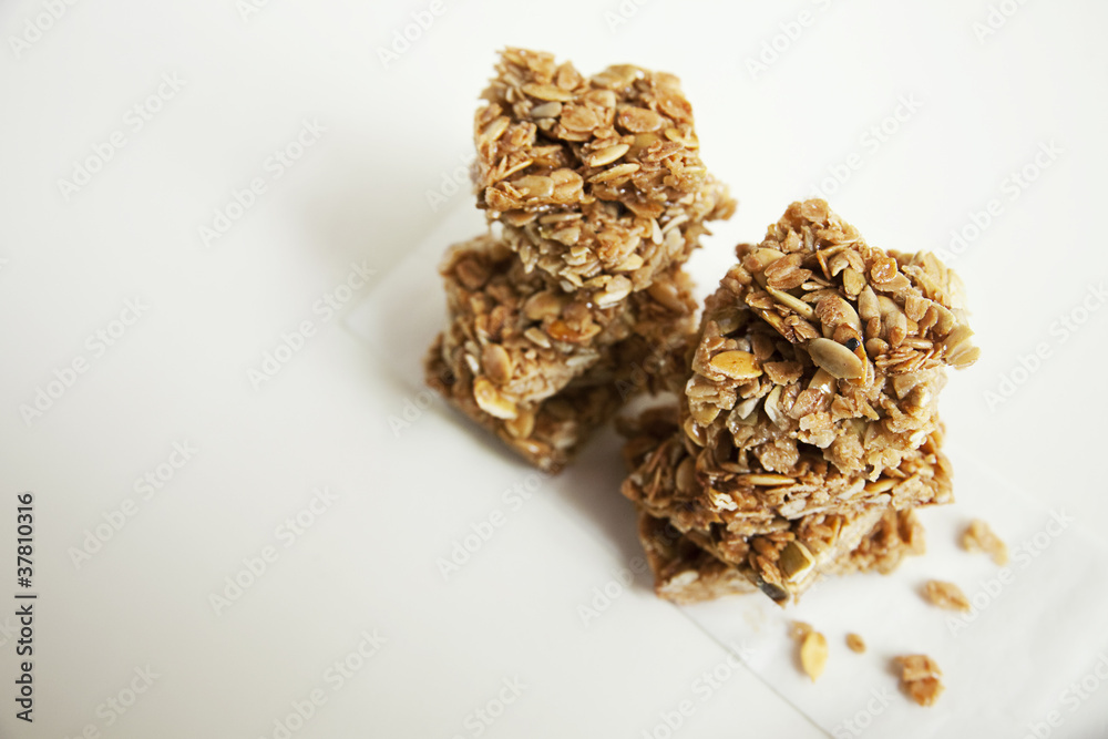 Homemade Honey Oat Bars Homemade Honey Oat Bars