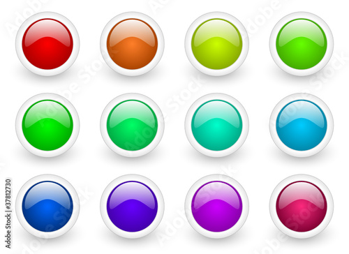 Free Download colorful buttons set - GFXLoad