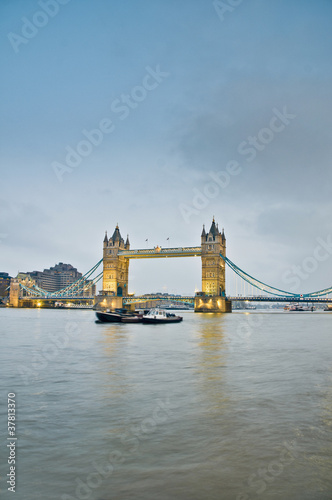 Tower Bridge at London  England