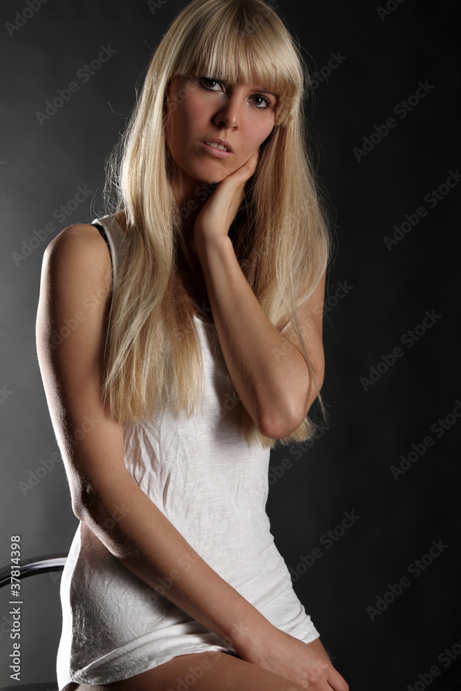 Fototapeta premium Hübsche Frau