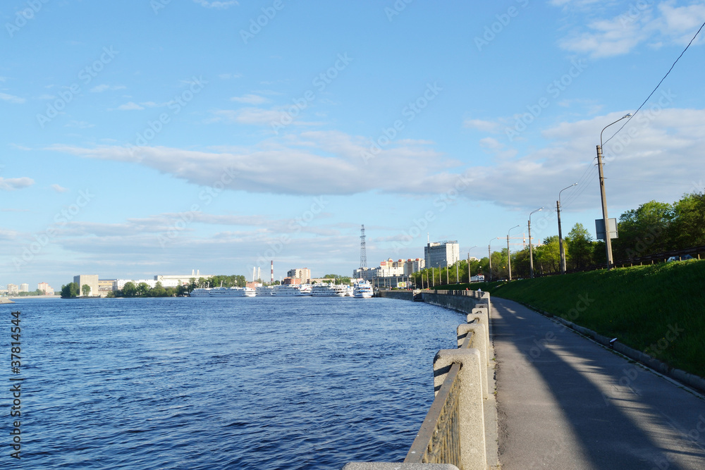 Embankment in St.Petersburg