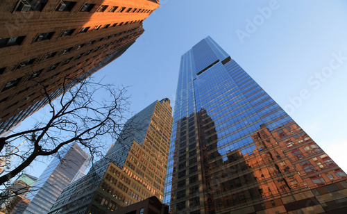 modern building in new york city