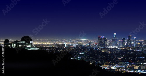 Los Angeles Above Griffith Observatory Los Angeles, California