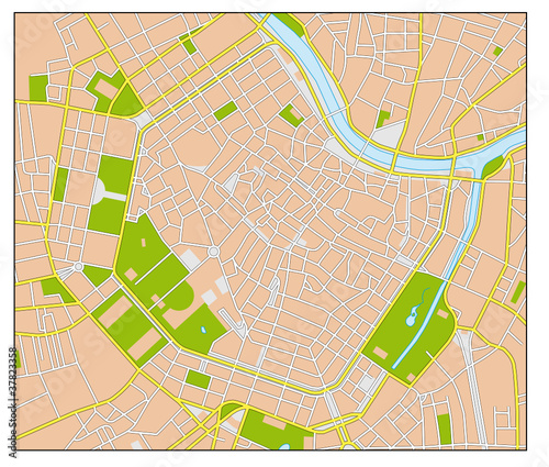city map Wien