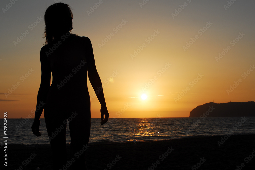 Sunset siluette