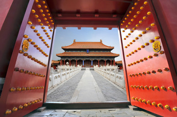 Wandcirkels China Verboden Stad in Peking China  © wusuowei