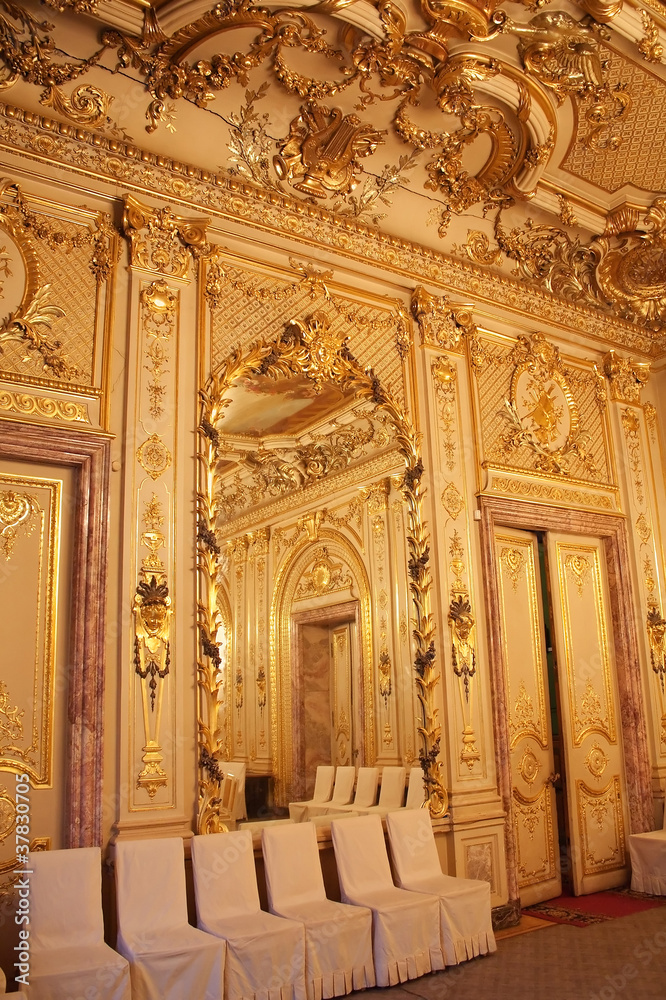 Interiors of the Polovtsov mansion - Architect's house, St.Peter