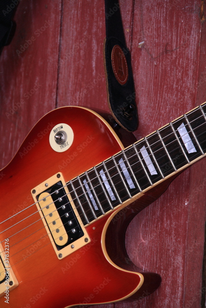 Fototapeta premium guitare électrique