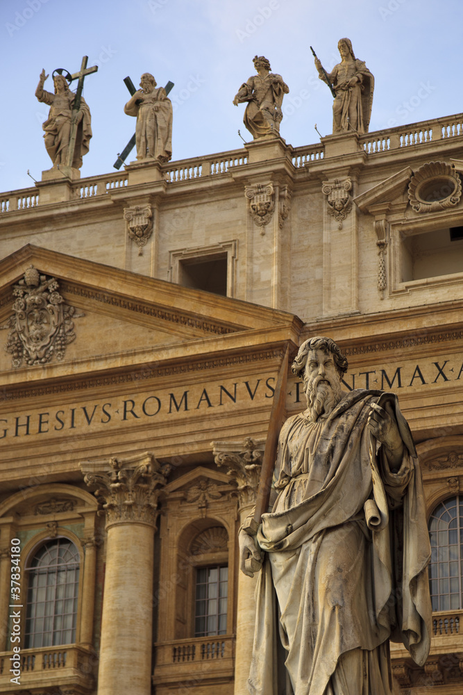 Statue in the Vatican